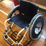 車椅子バスケ体験